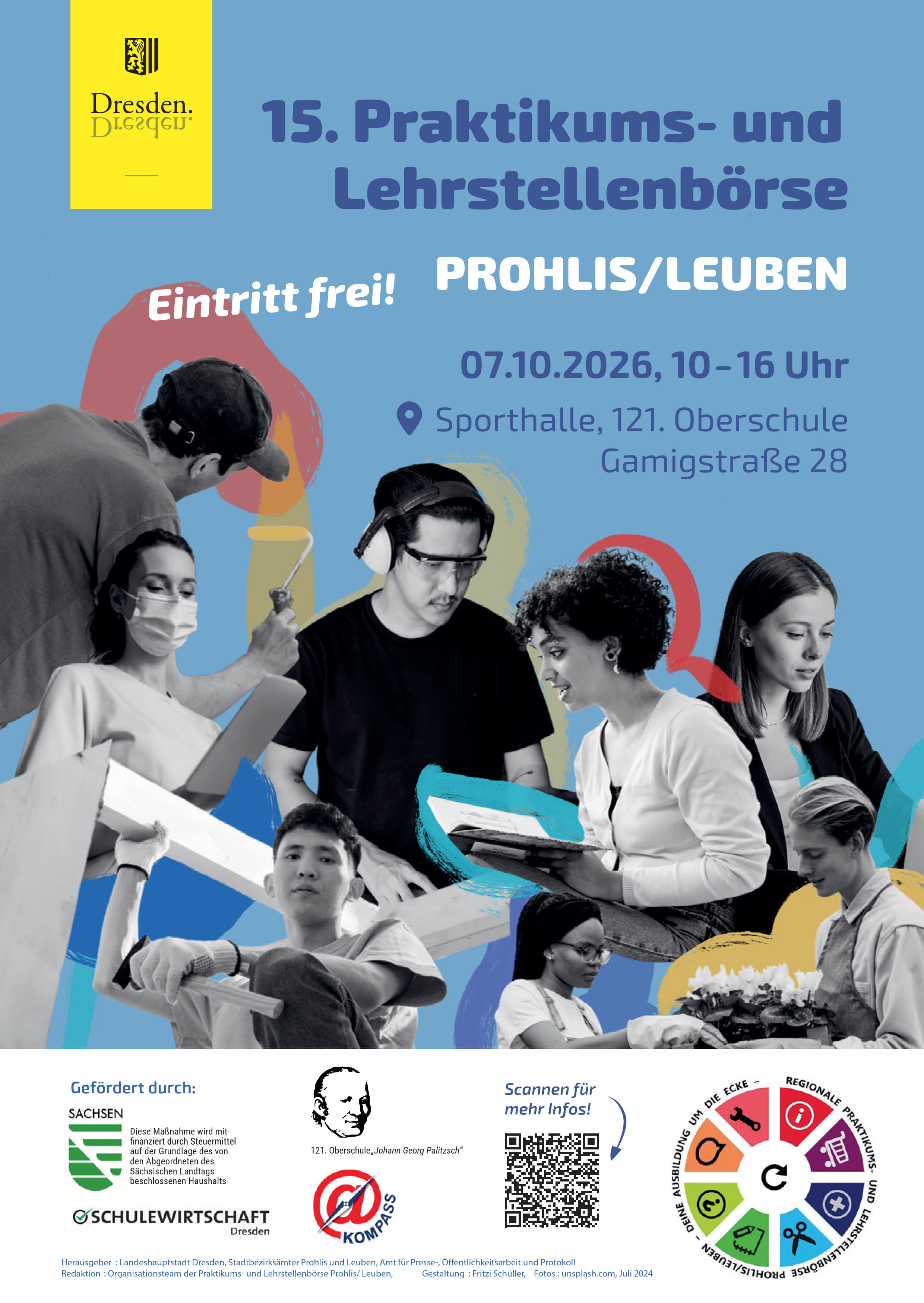15. Praktikums- und Lehrstellenbörse   Prohlis / Leuben